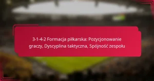 Read more about the article 3-1-4-2 Formacja piłkarska: Pozycjonowanie graczy, Dyscyplina taktyczna, Spójność zespołu