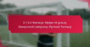 Read more about the article 3-1-4-2 Wariacja: Wpływ ról graczy, Elastyczność taktyczna, Płynność formacji