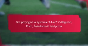 Read more about the article Gra pozycyjna w systemie 3-1-4-2: Odległości, Ruch, Świadomość taktyczna