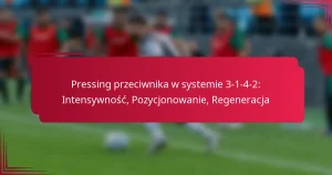 Read more about the article Pressing przeciwnika w systemie 3-1-4-2: Intensywność, Pozycjonowanie, Regeneracja