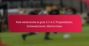 Read more about the article Role weteranów w grze 3-1-4-2: Przywództwo, Doświadczenie, Mentorstwo