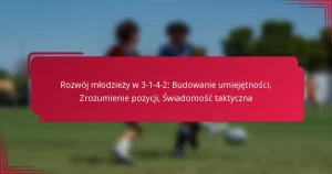 Read more about the article Rozwój młodzieży w 3-1-4-2: Budowanie umiejętności, Zrozumienie pozycji, Świadomość taktyczna