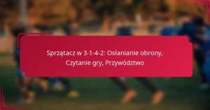 Read more about the article Sprzątacz w 3-1-4-2: Osłanianie obrony, Czytanie gry, Przywództwo