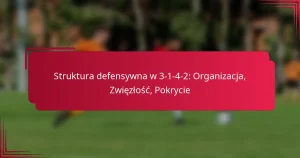 Read more about the article Struktura defensywna w 3-1-4-2: Organizacja, Zwięzłość, Pokrycie