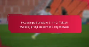 Read more about the article Sytuacje pod presją w 3-1-4-2: Taktyki wysokiej presji, odporność, regeneracja